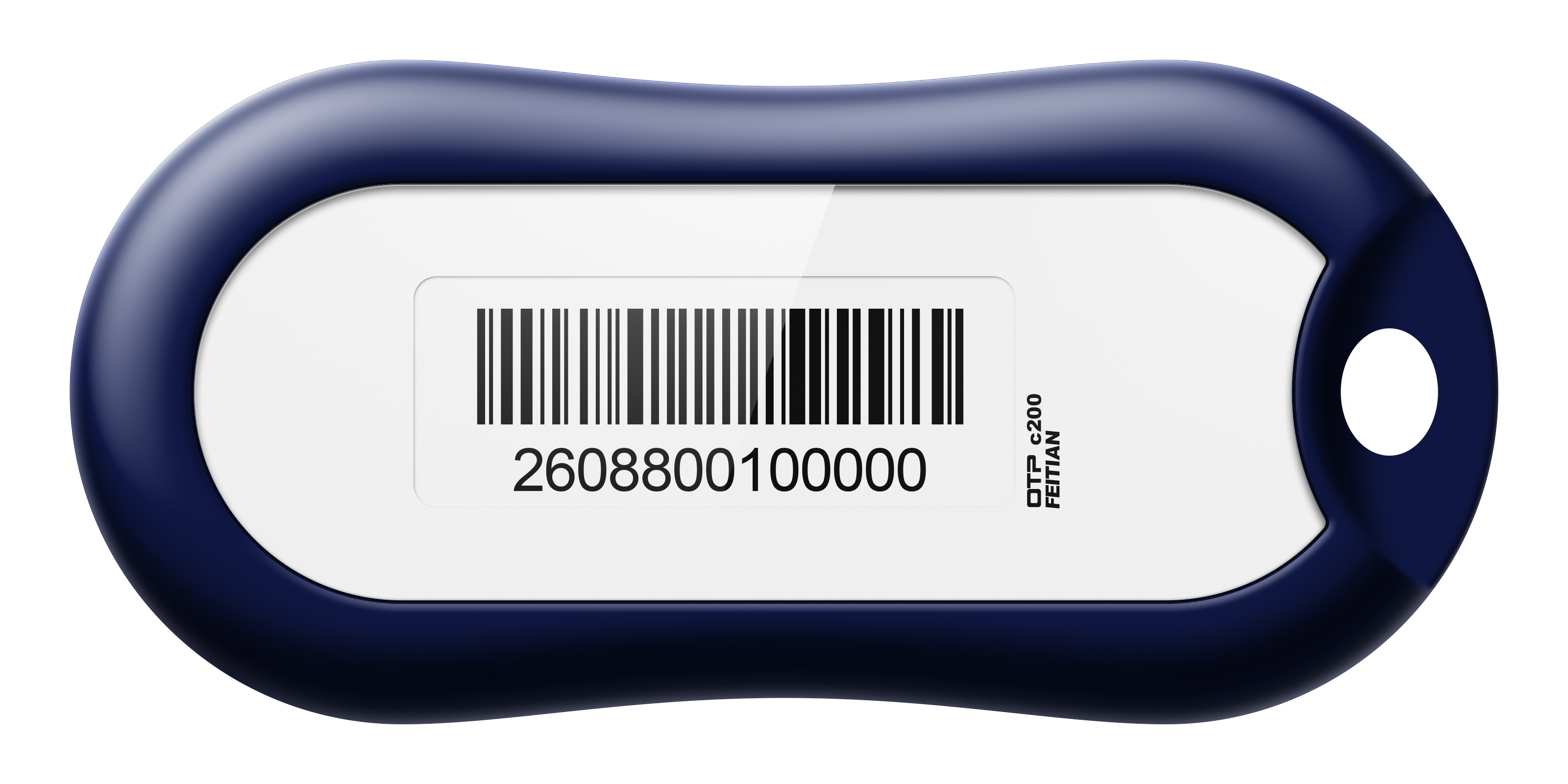 FEITIAN OTP c200 OATH Time-Based 2FA Token (6 Digit) (60 Second Interval) (Casing: i34) - FEITIAN Technologies US