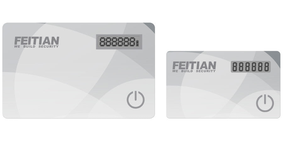 FEITIAN VC-100E OTP Event-Based Display Card (6 Digit)