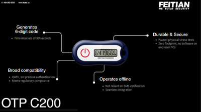 C200 Time-based Token [TOTP] (I34)