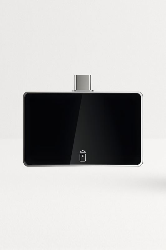 FEITIAN iR301-U Card Reader with USB-C R301-UD-C60 - PC + Mobile Reader