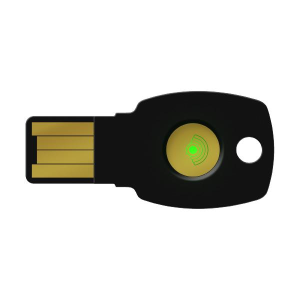 FEITIAN ePass FIDO2 USB-A + NFC Security Key | K9