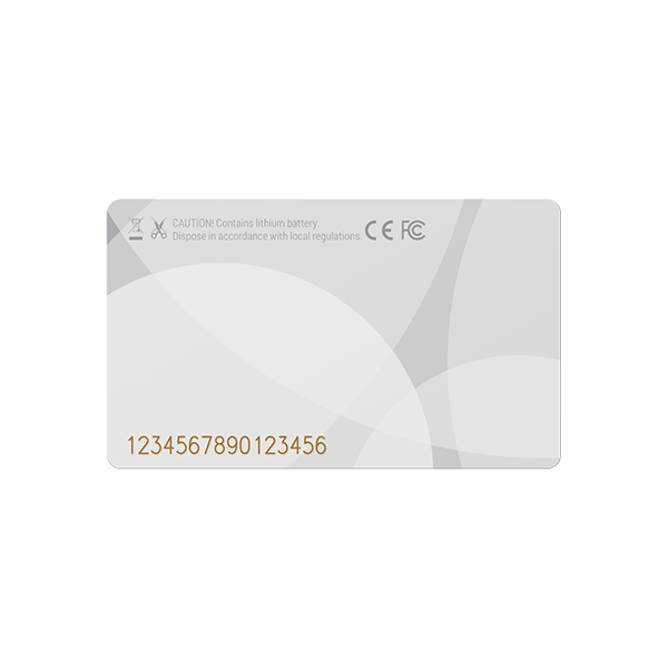 VC-200E Time-based Display Card [TOTP]