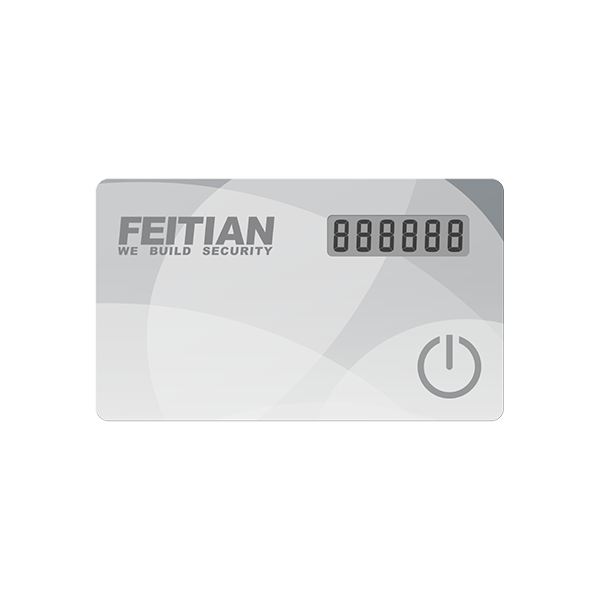 OTP OATH Time-Based [TOTP] 2FA Display Card | VC-200E